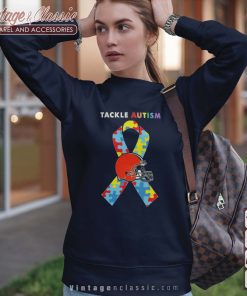Cleveland Browns Tackle Autism Awareness Shirt