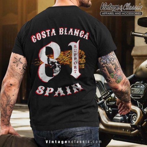 Costa Blanca Spain Support81, Hells Angels Shirt