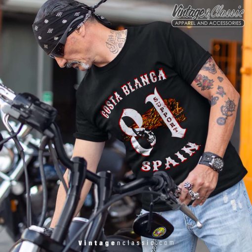 Costa Blanca Spain Support81, Hells Angels Shirt