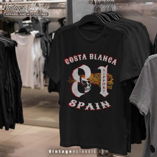 Costa Blanca Spain Support81, Hells Angels Shirt