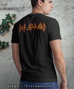 Def Leppard Logo Backside Shirt