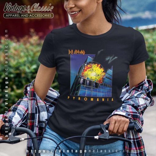 Def Leppard Pyromania Shirt