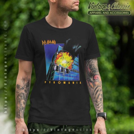 Def Leppard Pyromania Shirt