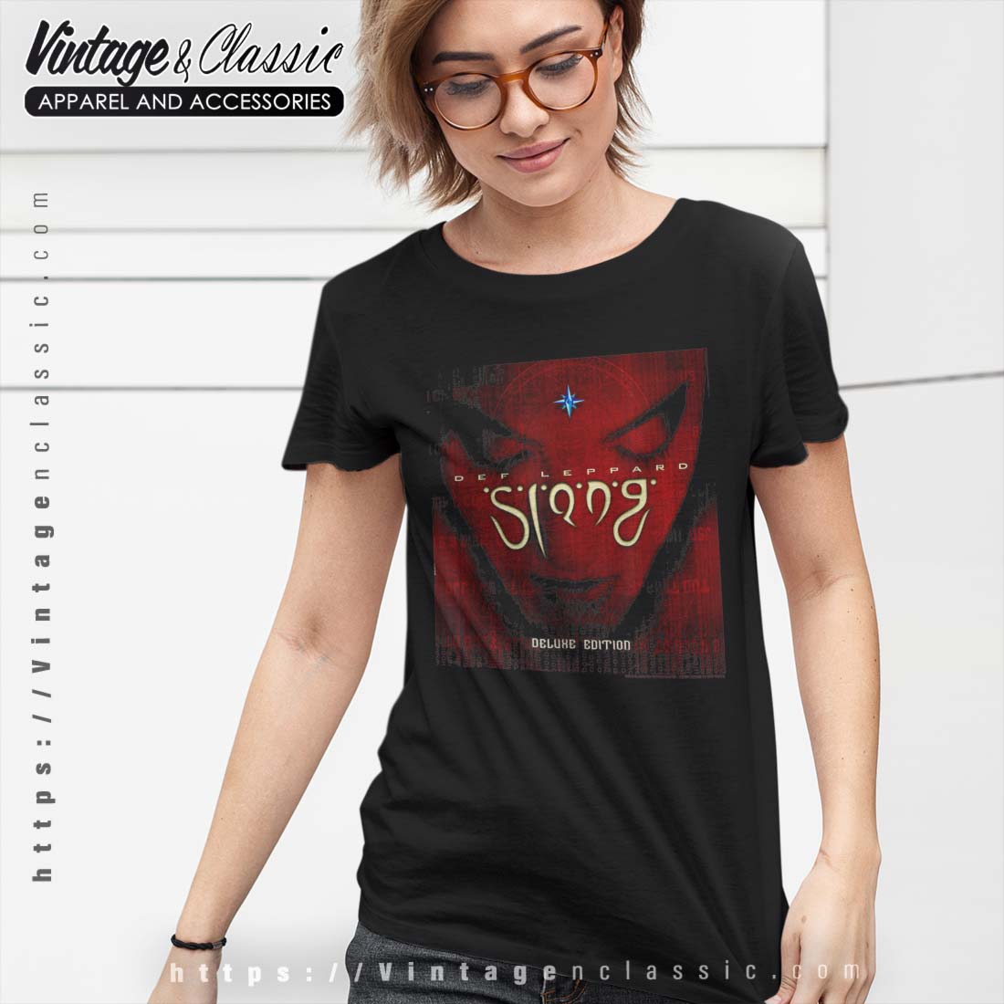 Def Leppard Slang Shirt - Vintagenclassic Tee
