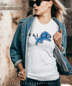 Detroit Lions Villain Logo Shirt - High-Quality Printed Brand