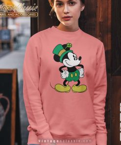 Disney Mickey St Patricks Day Sweetshirt