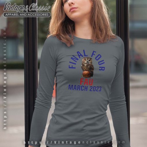 FAU Owls Final Four Shirt, NCAA March Madness Tshirt