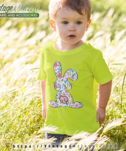 Floral Bunny Easter Shirt