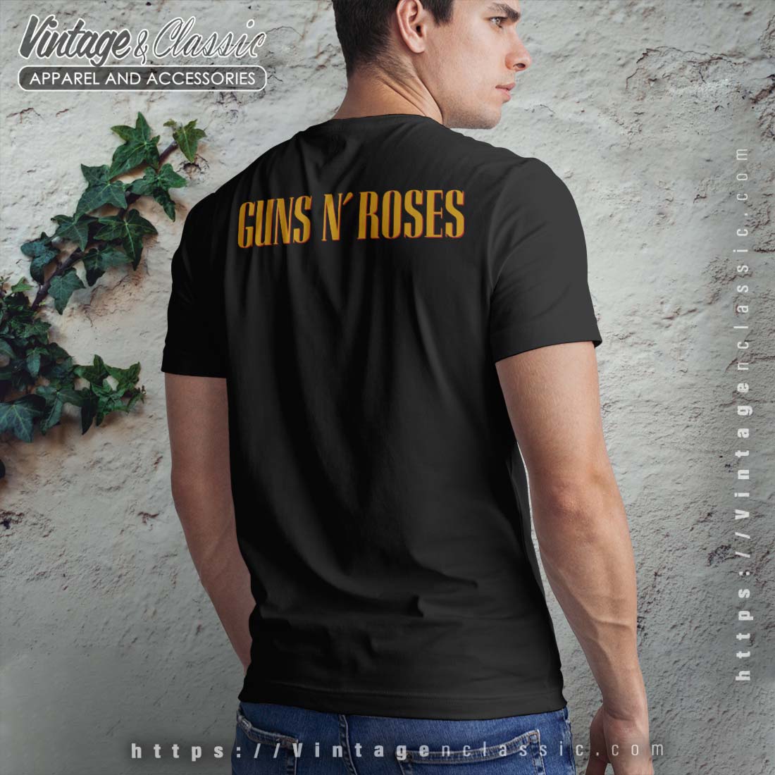 Guns N Roses Backside Shirt
