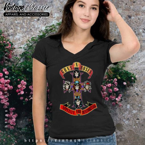 Guns N Roses Cross Shirt