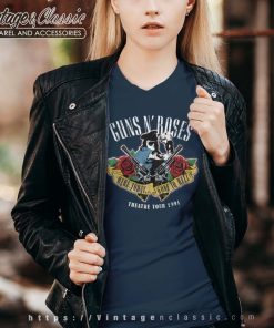 Guns N Roses Here Today Gone To Hell Vneck