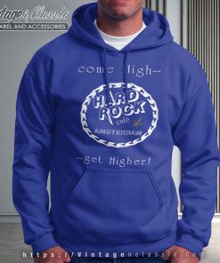 Hard Rock Cafe Amsterdam Hoodie Royal