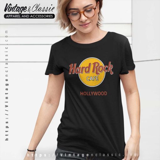 Hard Rock Cafe Hollywood Classic Logo Shirt