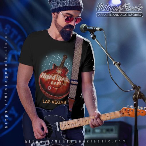 Hard Rock Cafe Las Vegas Guitar Shirt