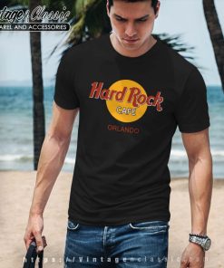 Hard Rock Cafe Orlando Logo T Shirt