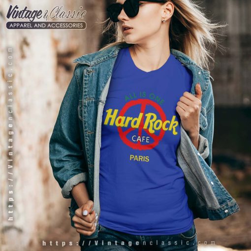 Hard Rock Cafe Paris All Is One Shirt