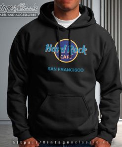Hard Rock Cafe San Francisco Neon Hoodie