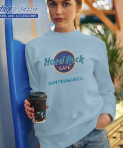 Hard Rock Cafe San Francisco Neon Sweatshirt