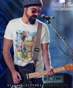 Hard Rock Cafe San Juan Guitar T Shirt White