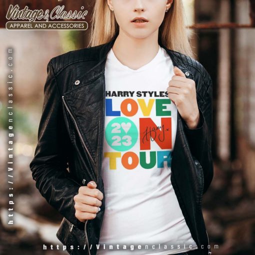 Harry Styles Love On Tour 2023 Signature Shirt
