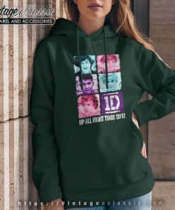 Harry Wearing One Direction Up All Night Tour 2012 Hoodie Women