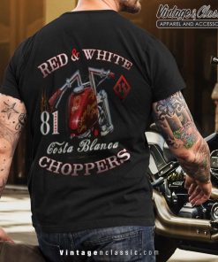 Hells Angels Costa Blanca Choppers T Shirt Back