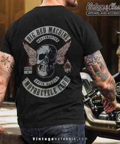 Hells Angels Hell Chapter Costa Blanca T Shirt Back