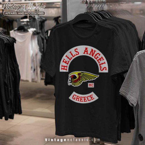 Hells Angels Mc Greece Shirt