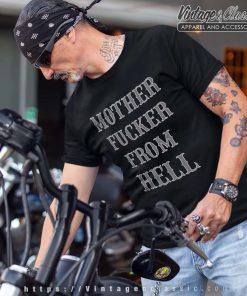 Hells Angels Mother Fcker From Hell T shirt