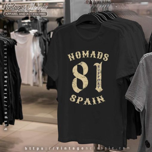 Hells Angels Nomads Spain Retro Shirt