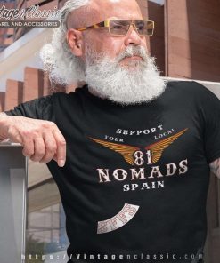 Hells Angels Nomads Spain Support 81 Shirt