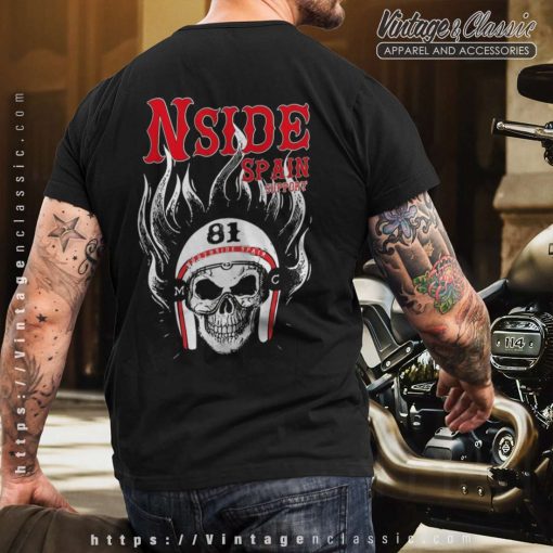 Hells Angels NorthSide Spain Scull Shirt