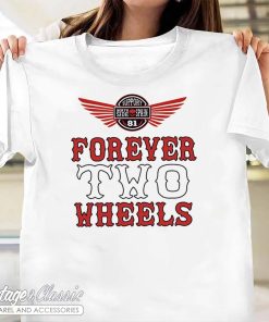 Hells Angels Spain Forever Two Wheels T Shirt White