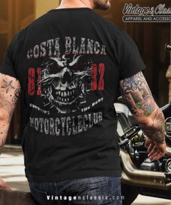 Hells Angels Spike Scull Support81 T Shirt Back