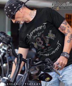 Hells Angels Tattoo Support81 T shirt