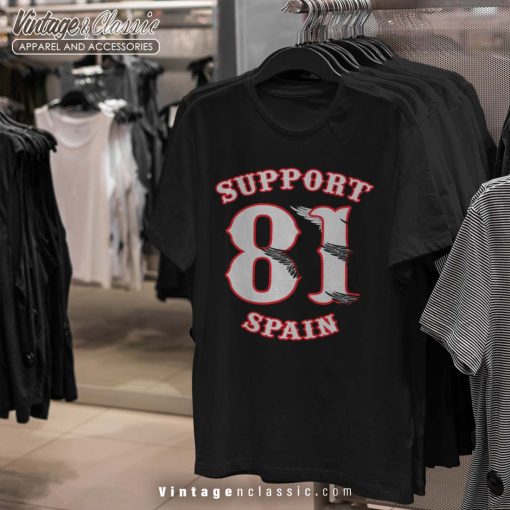 Hells Angels Winged Spain Support81 Shirt