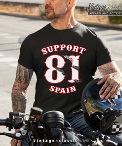 Hells Angels Winged Spain Support81 TShirt