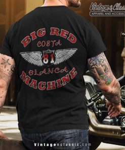 Hells Angels Wings Support81 T Shirt Back