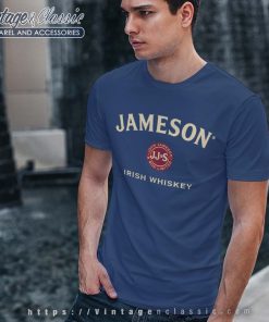 Jameson Irish Whiskey Logo Navy T Shirt