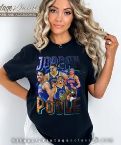 Jordan Poole Basketball Player MVP Slam Dunk Shirt
