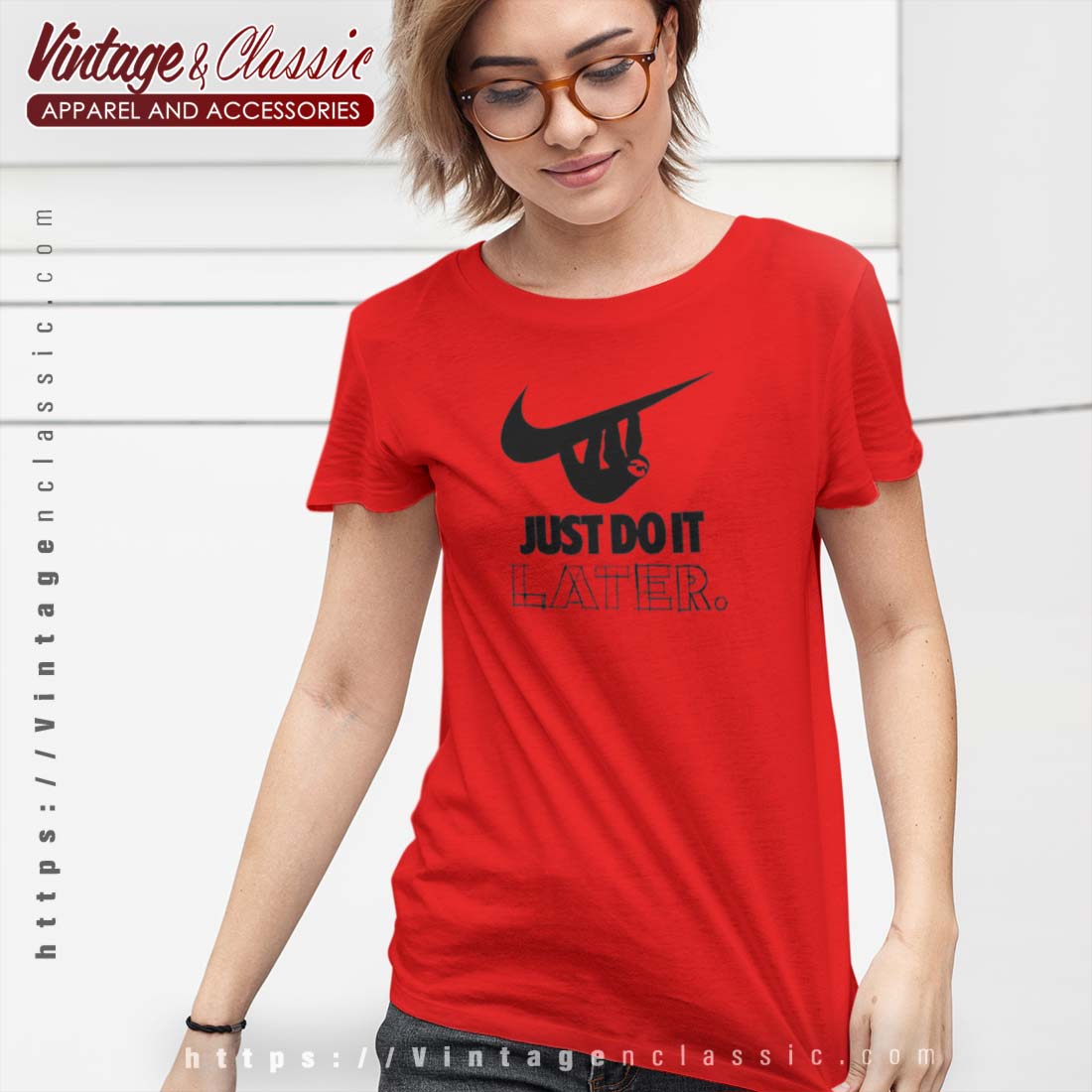 nike logo red just do it
