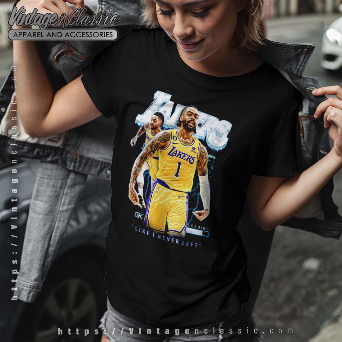 LA Lakers Like I Never Left DAngelo Russell Shirt - High-Quality ...