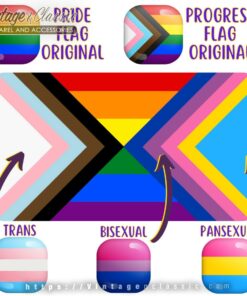 LGBT Progress Pride Inclusive Equality Flag