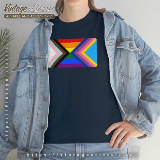 LGBT Progress Pride Inclusive Equality Flag Shirt