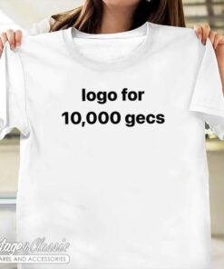 Logo For 10000 Gecs Shirt 100 Gecs Tour 2 T shirt