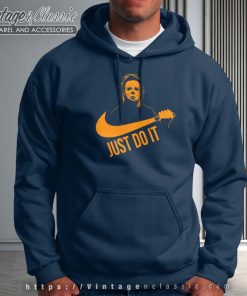 Michael Myers Just Do It funny logo nike Hoodie