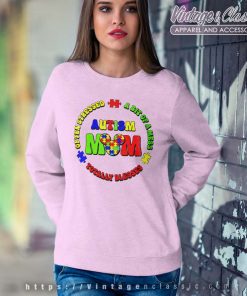 Mickey Blessed Autism Mom Sweatshirt