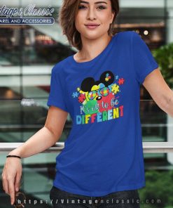 Mickey Ok To Be Different Autism Shirt Disney Autism