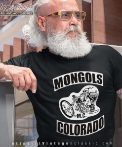 Mongols MC Colorado Men T shirt