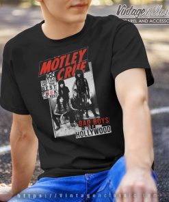 Motley Crue Bad Boys of Hollywood Shirt